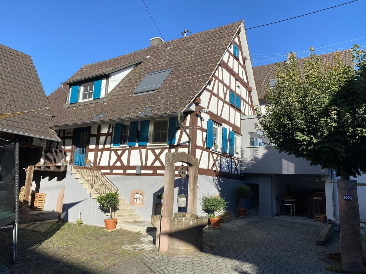 Traumhaft Wohnen Im Haus Blum Apartment Herbolzheim Bagian luar foto